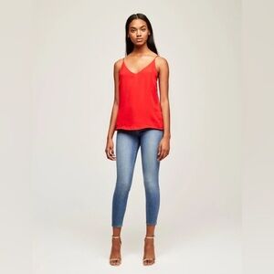 L'AGENCE Jane Camisole Tank in Engine Red size S